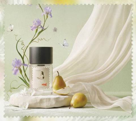 Nàng eau de parfum with iris and green pear