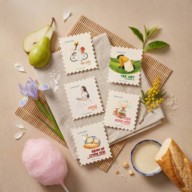 The Discovery Set — five 2 ml memory stamps